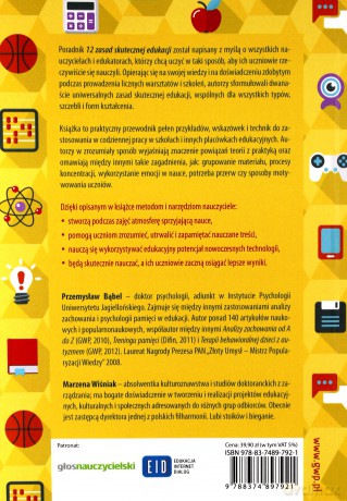 12 zasad skutecznej edukacji Czyli jak uczyć, żeby nauczyć - Przemysław Bąbel, Marzena Wiśniak [KSIĄŻKA]