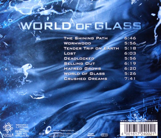 Tristania: World Of Glass [CD]