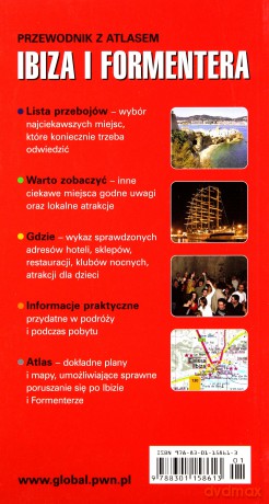 Ibiza i Formentera przewodnik z atlasem [KSIĄŻKA]