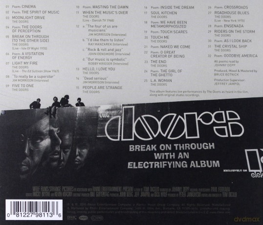 The Doors: When You're Strange soundtrack (The Doors - Historia Nieopowiedziana) [CD]