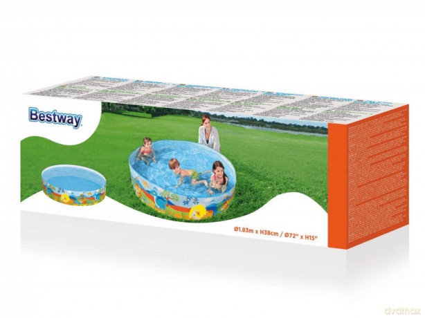 Basen rozporowy Dinozaury 183 x 38 cm