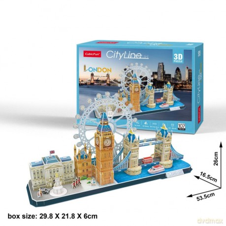 CUBICFUN 3D City Line London [PUZZLE]