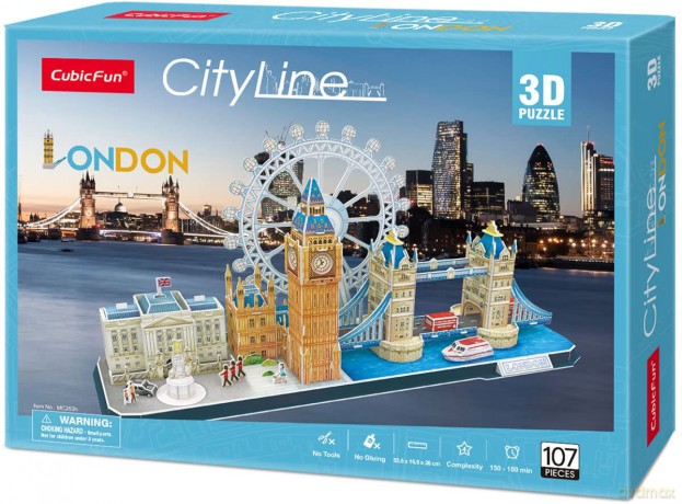 CUBICFUN 3D City Line London [PUZZLE]