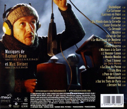 Micmacs A Tire-Larigot soundtrack (Bazyl. Człowiek z kulą w głowie) [CD]