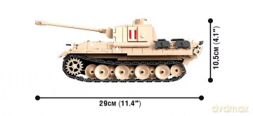 Klocki World of Tanks PzKpfw. V Panther - czołg powstańczy [KLOCKI]