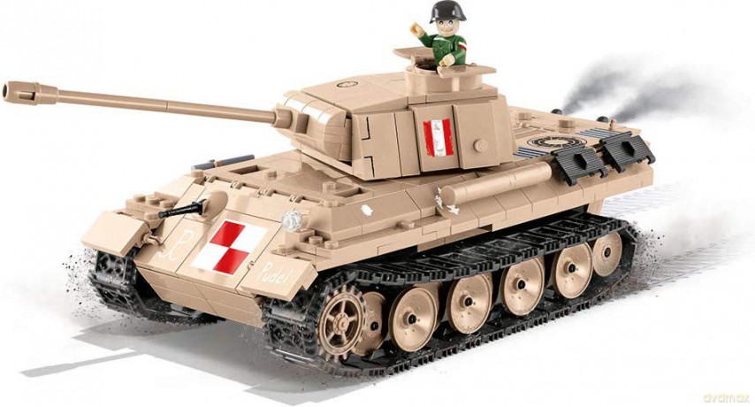 Klocki World of Tanks PzKpfw. V Panther - czołg powstańczy [KLOCKI]