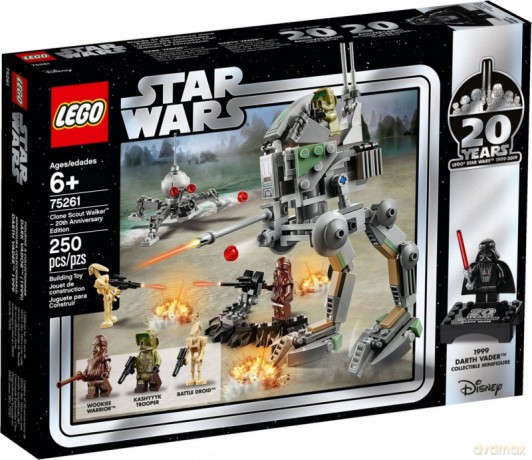 LEGO Klocki Star Wars Maszyna krocząca klonów - edycja rocznicowa (Gwiezdne Wojny) [KLOCKI]