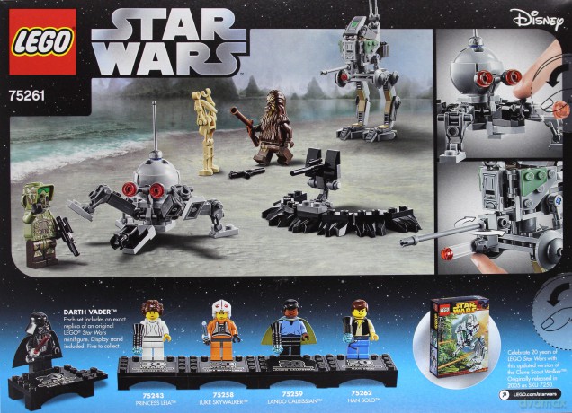 LEGO Klocki Star Wars Maszyna krocząca klonów - edycja rocznicowa (Gwiezdne Wojny) [KLOCKI]