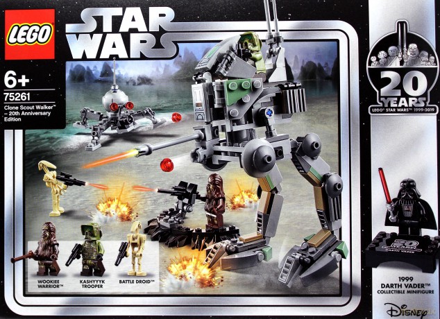 LEGO Klocki Star Wars Maszyna krocząca klonów - edycja rocznicowa (Gwiezdne Wojny) [KLOCKI]