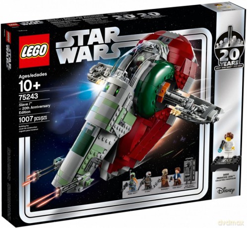 LEGO Klocki Star Wars Slave I - edycja rocznicowa (Gwiezdne Wojny) [KLOCKI]