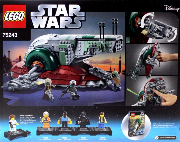 LEGO Klocki Star Wars Slave I - edycja rocznicowa (Gwiezdne Wojny) [KLOCKI]