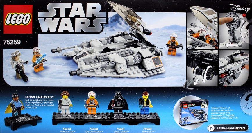 LEGO Klocki Star Wars Śmigacz śnieżny - edycja rocznicowa (Gwiezdne Wojny) [KLOCKI]