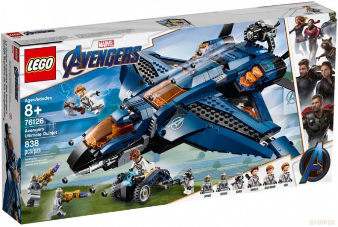 LEGO Klocki Super Heroes Wspaniały Quinjet Avengersów [KLOCKI]