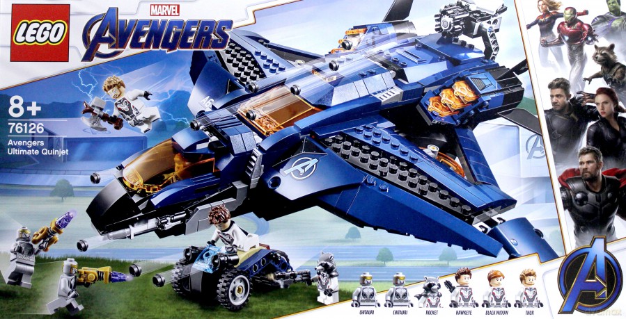 LEGO Klocki Super Heroes Wspaniały Quinjet Avengersów [KLOCKI]