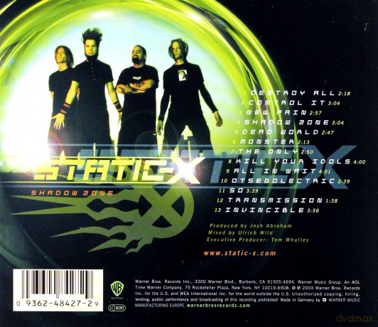 Static-X: Shadow Zone [CD]