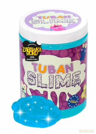 Masa plastyczna Super Slime Brokat neon niebieski 1 kg
