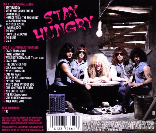 Twisted Sister: Stay Hungry [2CD]