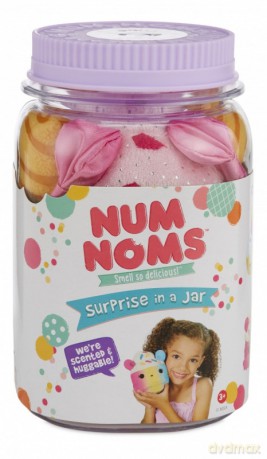 Maskotka NUM NOMS Niespodzianka w słoiku, Bubbly Pop
