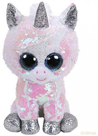 Maskotka TY Beanie Boos Flippables Cekinowy Jednorożec 24 cm