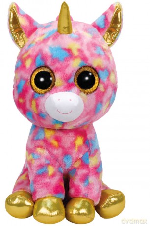Maskotka TY Beanie Boos Wielobarwny jednorożec 62 cm