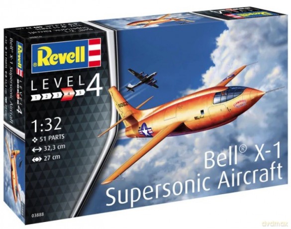 Model plastikowy Bell X-1 (1rst Supersonic)