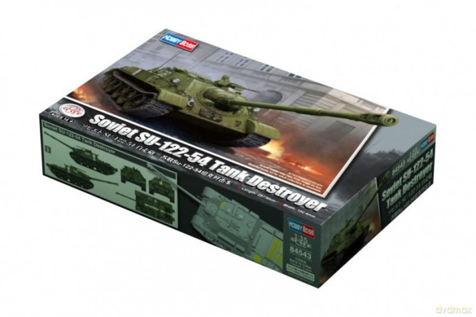 Model plastikowy Czołg niszczyciel SU-122-54