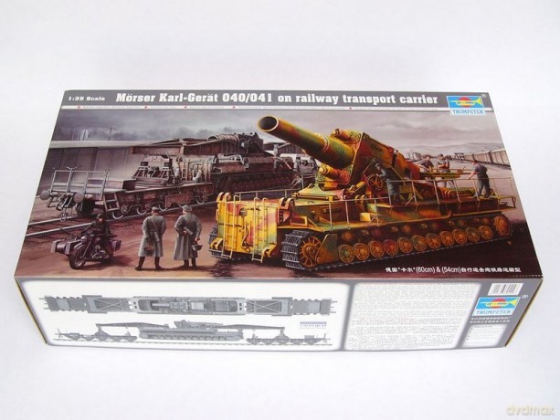 Morser Karl-Gerat 040/041 railway carrier