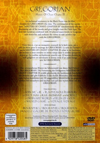 Gregorian: Masters Of Chant Chapter 3 [DVD]