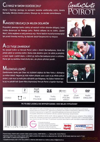 Poirot 11: Co masz w swoim ogródeczku? / Kradzież obligacji za milion dolarów [DVD]