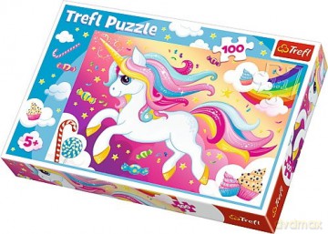 TREFL 100 el. - Piękny jednorożec [PUZZLE]