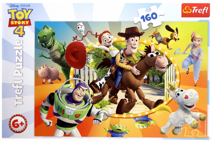 TREFL 160 el. - Toy Story, W świecie zabawek [PUZZLE]