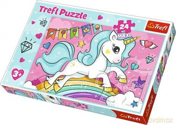 TREFL 24 el. Maxi - Słodki Jednorożec [PUZZLE]