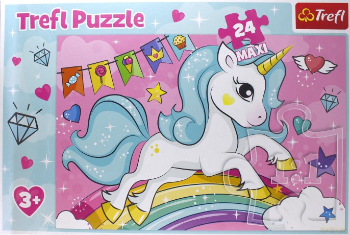 TREFL 24 el. Maxi - Słodki Jednorożec [PUZZLE]