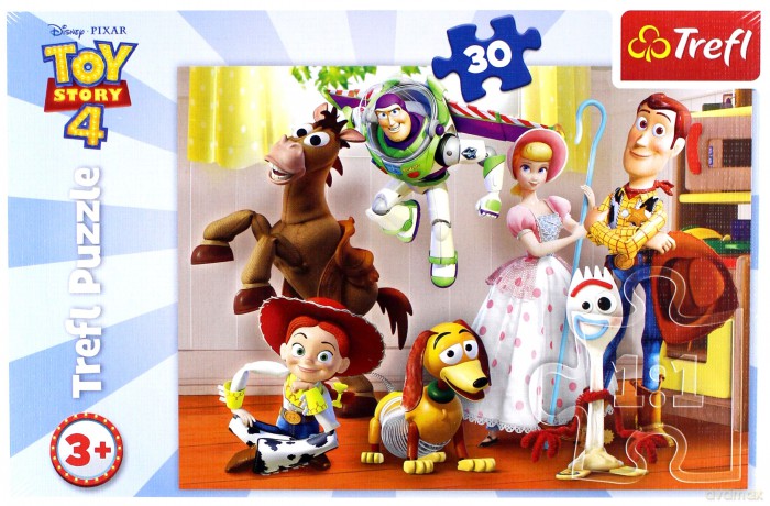 TREFL 30 el. - Toy Story, Gotowi do zabawy [PUZZLE]
