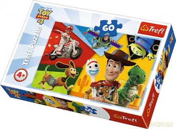 TREFL 60 el. - Toy Story, Stworzeni do zabawy [PUZZLE]