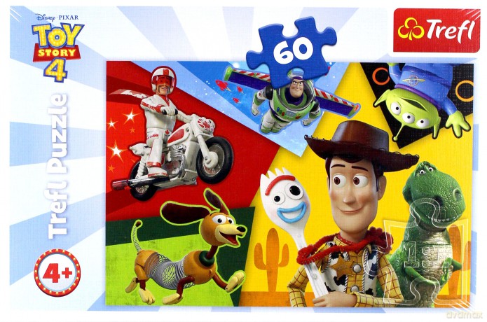 TREFL 60 el. - Toy Story, Stworzeni do zabawy [PUZZLE]