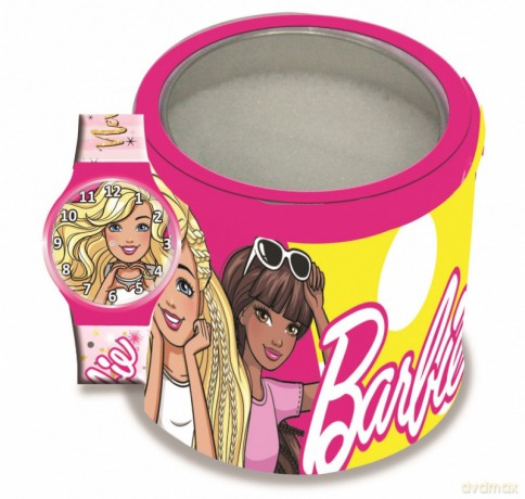 Zegarek analogowy w puszcze DIAKAKIS Barbie