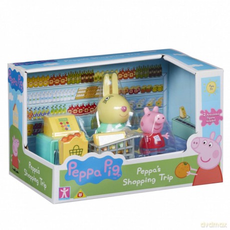 Zestaw figurek Świnka Peppa Zakupy [FIGURKA]