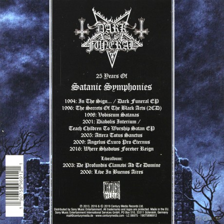 Dark Funeral: 25 Years Of Satanic Symphonies [10CD]
