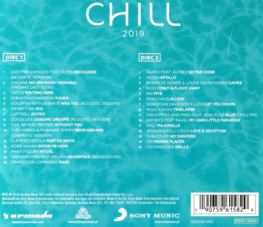 Armada Chill 2019 [2CD]