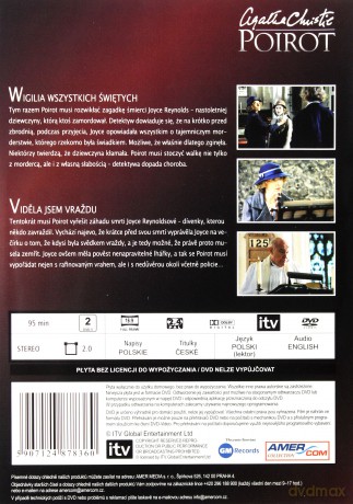 Poirot 45: Wigilia wszystkich Świętych [DVD]