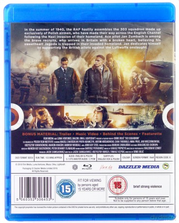 Dywizjon 303. Historia Prawdziwa [Blu-Ray]