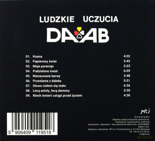 Daab: Ludzkie uczucia (reedycja 2019) [CD]
