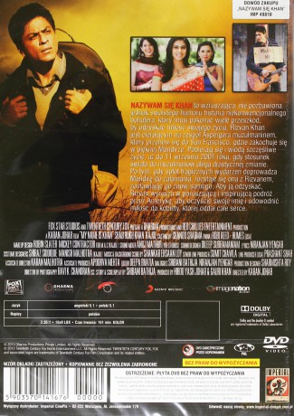Nazywam się Khan [DVD]