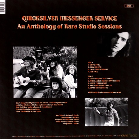 Quicksilver Messenger Service: An Anthology Of Rare Studio Sessions [Winyl]