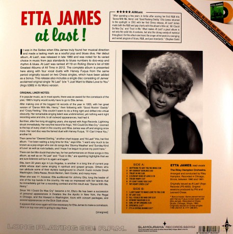 Etta James: At Last! + Coloured 7 Inch [2xWinyl]