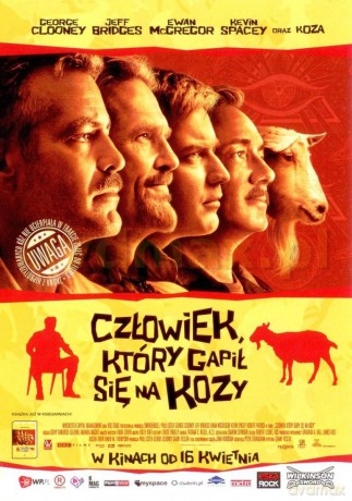 Człowiek, który gapił się na kozy [DVD]
