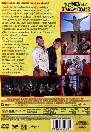 Człowiek, który gapił się na kozy [DVD]