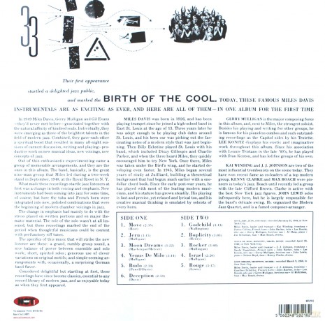 Miles Davis: Birth Of Cool [Winyl]