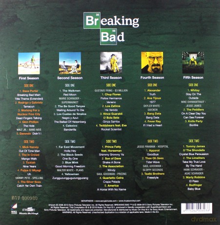 Breaking Bad soundtrack [5xWinyl]